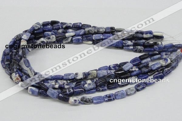 CSO45 15.5 inches 8*12mm rectangle sodalite gemstone beads wholesale