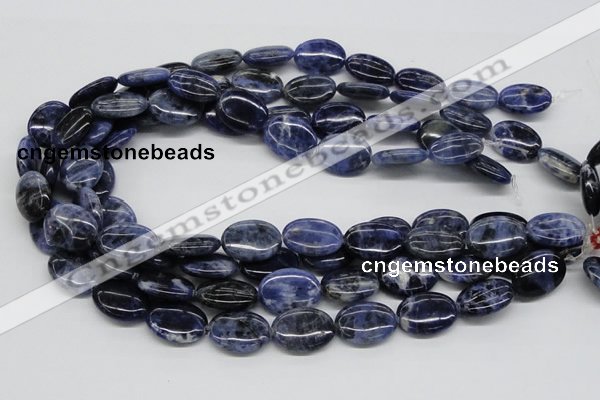 CSO48 15.5 inches 15*20mm oval sodalite gemstone beads wholesale