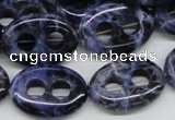 CSO49 15.5 inches 18*25mm oval sodalite gemstone beads wholesale