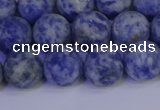 CSO533 15.5 inches 10mm round matte African sodalite beads wholesale