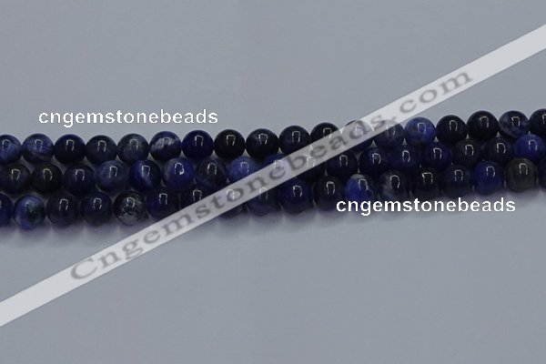 CSO612 15.5 inches 8mm round sodalite gemstone beads wholesale