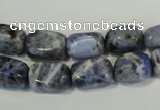 CSO63 15.5 inches 8*12mm nuggets sodalite gemstone beads wholesale