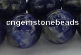 CSO639 15.5 inches 20mm round sodalite gemstone beads wholesale