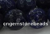 CSO649 15.5 inches 20mm faceted round sodalite gemstone beads