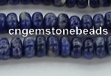 CSO651 15.5 inches 4*6mm rondelle sodalite gemstone beads