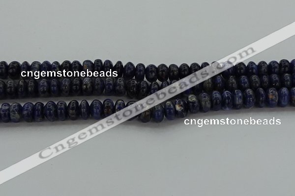 CSO653 15.5 inches 6*10mm rondelle sodalite gemstone beads