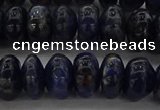 CSO654 15.5 inches 7*12mm rondelle sodalite gemstone beads