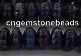 CSO654 15.5 inches 7*12mm rondelle sodalite gemstone beads