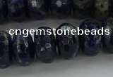 CSO665 15.5 inches 8*14mm faceted rondelle sodalite gemstone beads