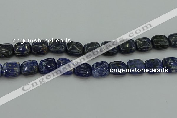 CSO689 15.5 inches 16*16mm square sodalite gemstone beads