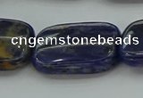 CSO700 15.5 inches 18*25mm rectangle sodalite gemstone beads