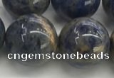 CSO837 15.5 inches 18mm round orange sodalite beads wholesale