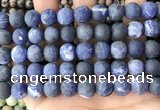 CSO843 15.5 inches 10mm round matte sodalite beads wholesale