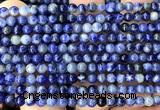 CSO931 15 inches 4mm round sodalite beads wholesale