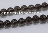 CSQ101 15.5 inches 8mm round grade AA natural smoky quartz beads