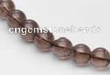 CSQ12 8mm round A grade natural smoky quartz beads Wholesale