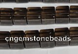 CSQ31 15 inches 10*10mm cube natural smoky quartz beads wholesale