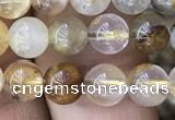 CSQ801 15.5 inches 6mm round scenic quartz beads wholesale