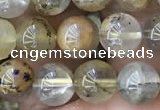 CSQ802 15.5 inches 8mm round scenic quartz beads wholesale