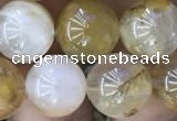 CSQ804 15.5 inches 12mm round scenic quartz beads wholesale