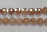 CSS16 15.5 inches 8mm round natural sunstone beads wholesale