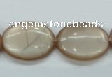 CSS206 15.5 inches 18*25mm oval natural sunstone beads