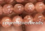 CSS301 15.5 inches 6mm round golden sunstone gemstone beads