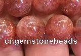 CSS303 15.5 inches 10mm round golden sunstone gemstone beads