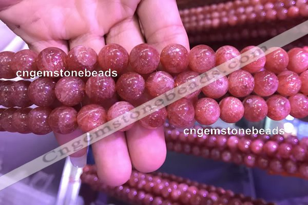 CSS311 15.5 inches 12mm round golden sunstone gemstone beads