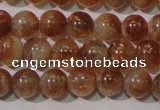 CSS552 15.5 inches 6mm round natural golden sunstone beads