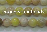 CSS601 15.5 inches 6mm round yellow sunstone gemstone beads