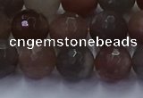 CSS644 15.5 inches 12mm faceted round sunstone gemstone beads wholesale