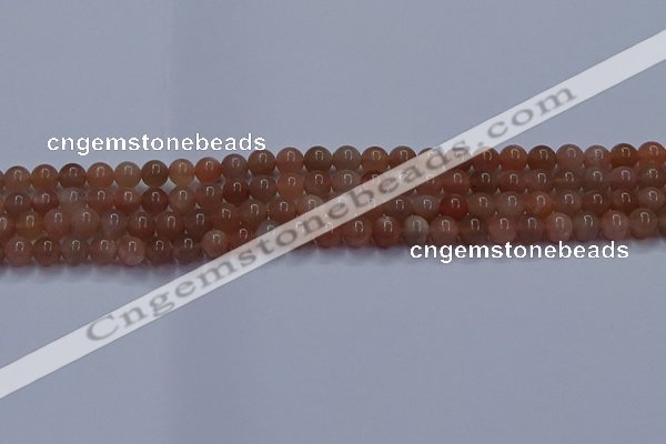 CSS661 15.5 inches 6mm round sunstone gemstone beads wholesale