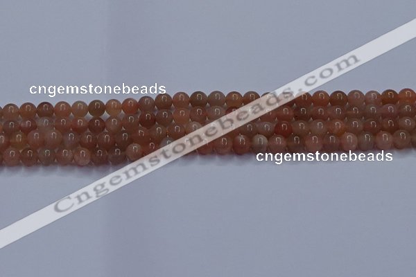 CSS661 15.5 inches 6mm round sunstone gemstone beads wholesale