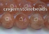 CSS715 15.5 inches 9mm round natural golden sunstone beads