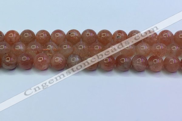 CSS716 15.5 inches 11mm round natural golden sunstone beads