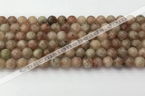 CSS722 15.5 inches 8mm round sunstone beads wholesale