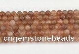 CSS753 15.5 inches 8mm round golden sunstone beads wholesale