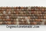 CSS775 15.5 inches 6mm round sunstone gemstone beads wholesale