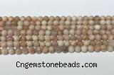 CSS780 15.5 inches 6mm round sunstone gemstone beads wholesale