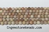 CSS781 15.5 inches 8mm round sunstone gemstone beads wholesale