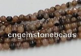 CST01 15.5 inches 4mm round staurolite gemstone beads wholesale