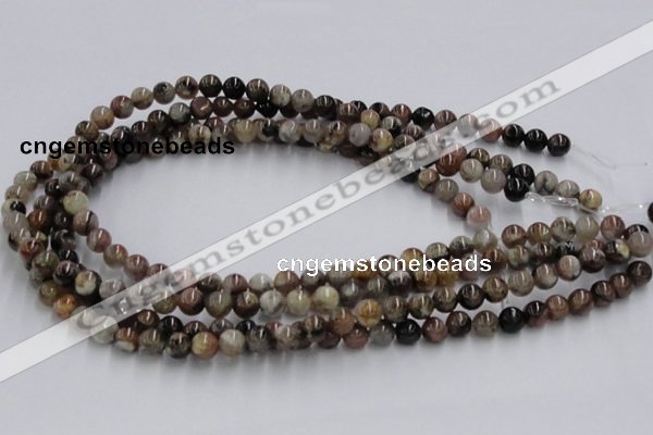 CST03 15.5 inches 8mm round staurolite gemstone beads wholesale