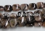 CST08 15.5 inches 10*10mm square staurolite gemstone beads wholesale