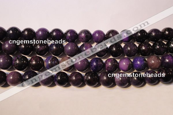 CSU116 15.5 inches 12mm round natural sugilite gemstone beads