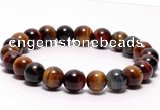 CTB06 7 inches 8mm round tiger eye stretch bracelet wholesale