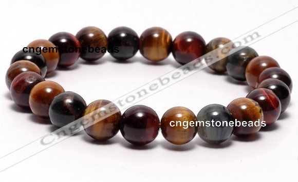 CTB06 7 inches 8mm round tiger eye stretch bracelet wholesale