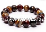 CTB07 7 inches 10mm round tiger eye stretch bracelet wholesale