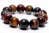 CTB08 7 inches 16mm round tiger eye stretch bracelet wholesale