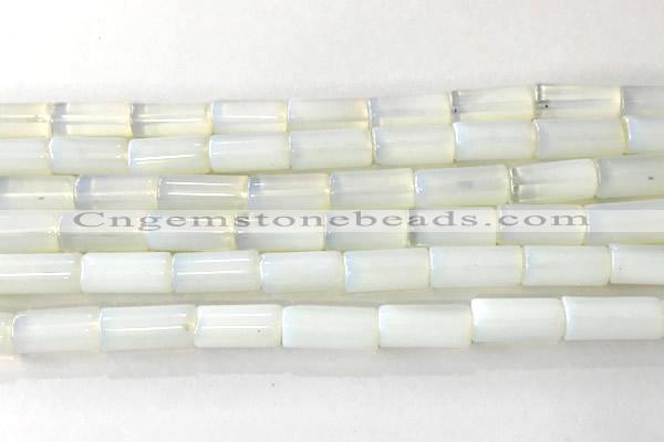 CTB1031 15 inches 8*16mm -8*18mm tube opal beads